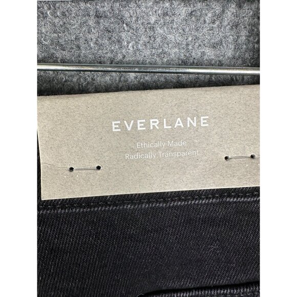 Everlane Black Straight Leg Jeans Timeless Style - Picture 10 of 10